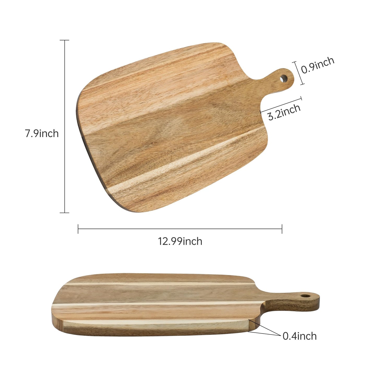 Kitchen Utensils Wooden Cutting Board and Durable Cutting Board with Handles