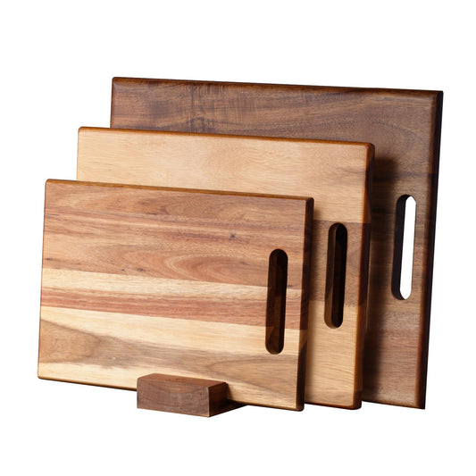 Wood Cutting Boards Set of 3 PCS for Kitchen,