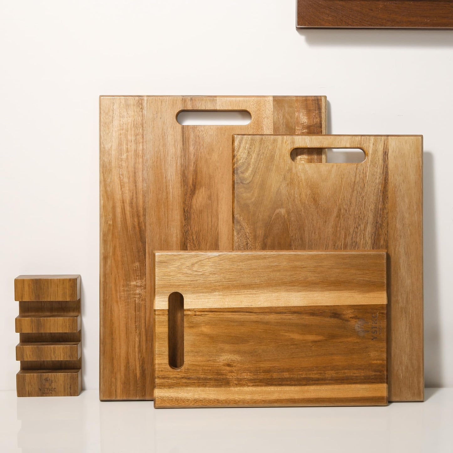 Wood Cutting Boards Set of 3 PCS for Kitchen,