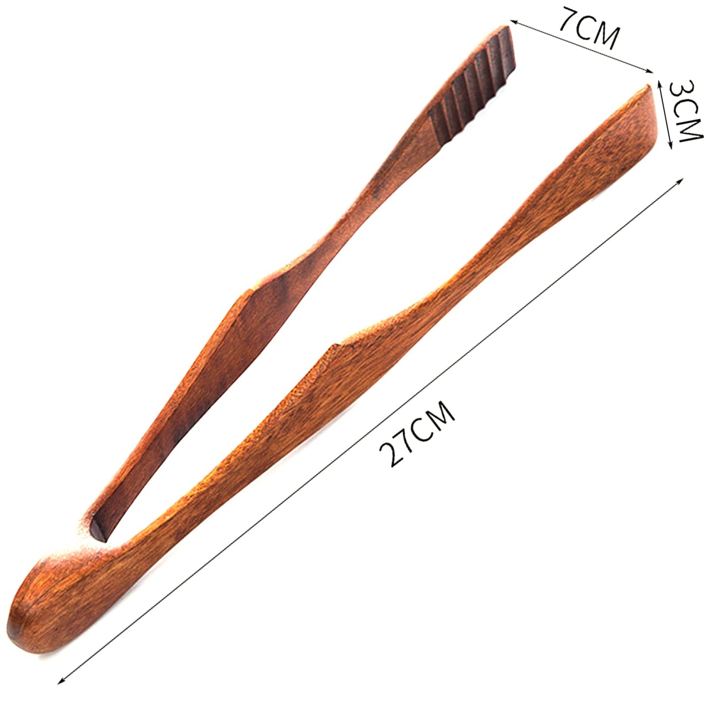 Essential Wooden Spatula Tong Set for Kitchens